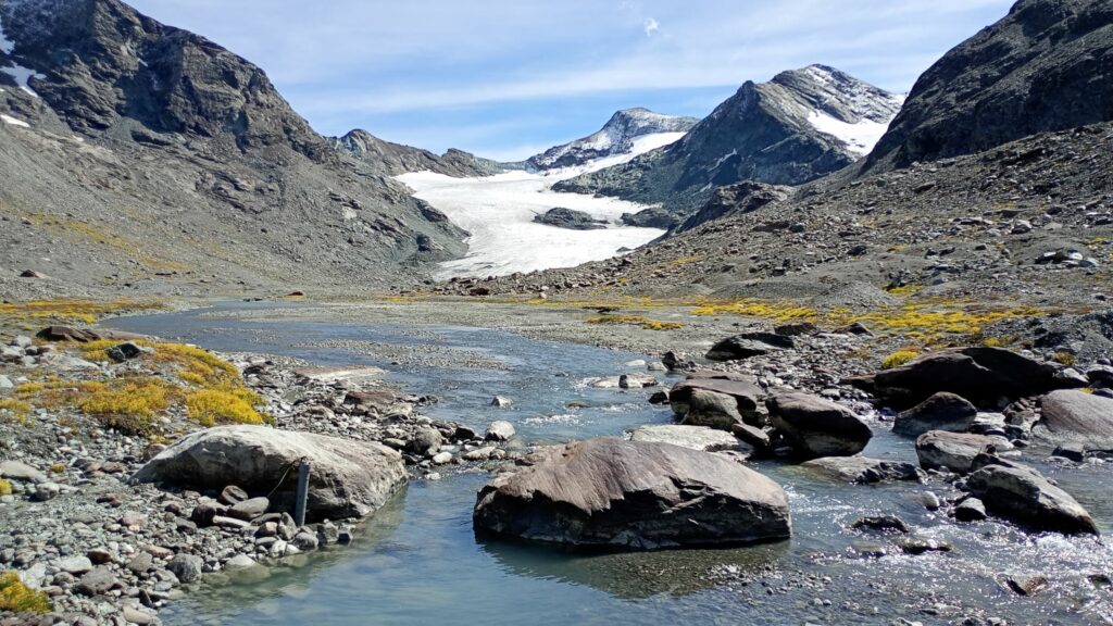 Glacier du Baounet en septembre 2025